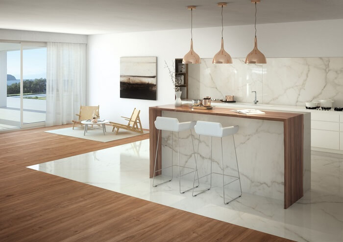Marmur w kuchni – pomysły na aranżację pełną elegancji